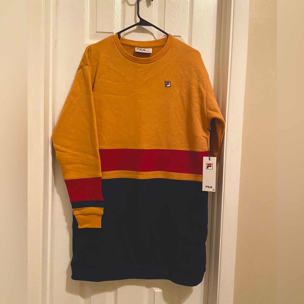 Fila sweater dress w/ tag